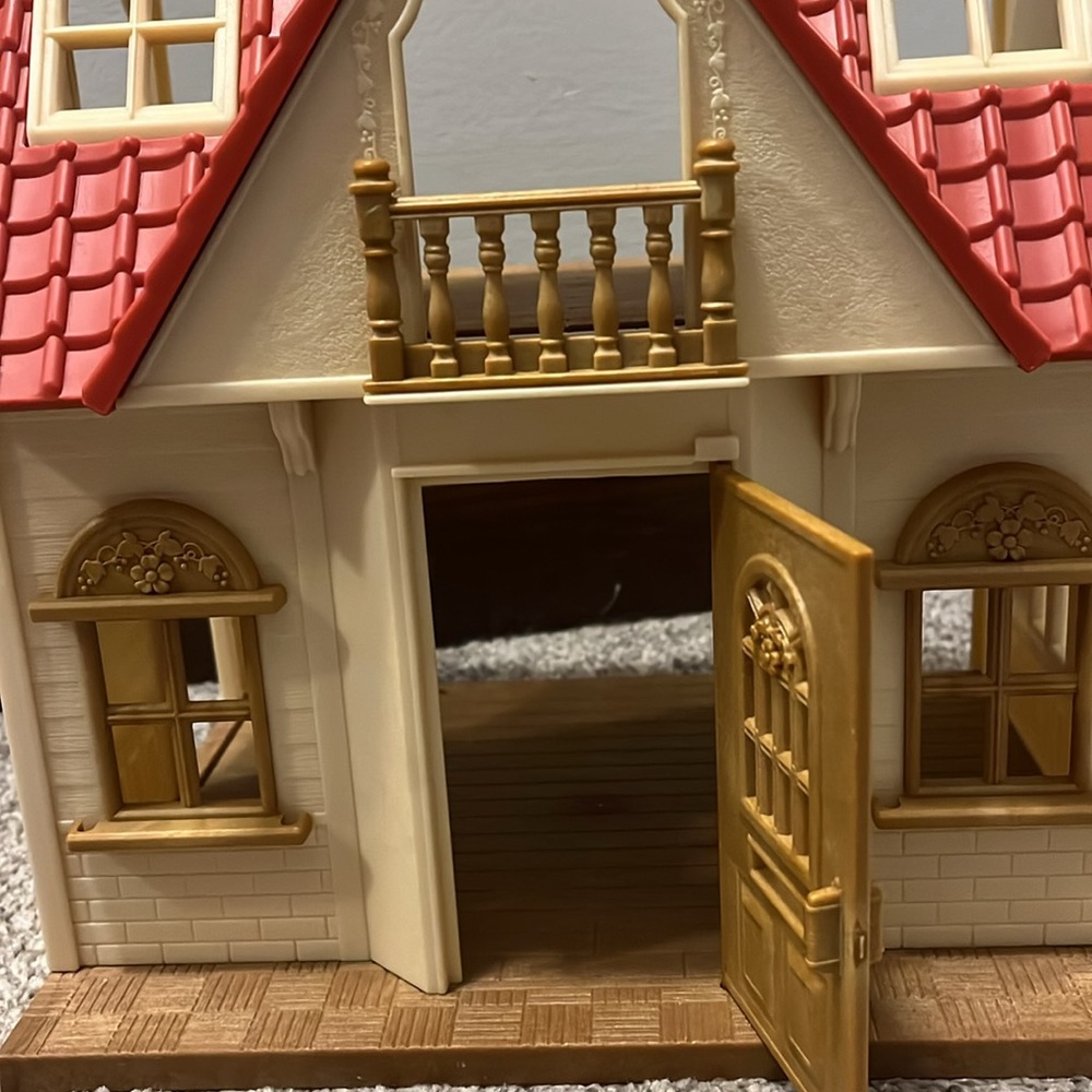 Calico Critter Sylvanian Families Red Roof Cottage Starter Home - Picture 4 of 11